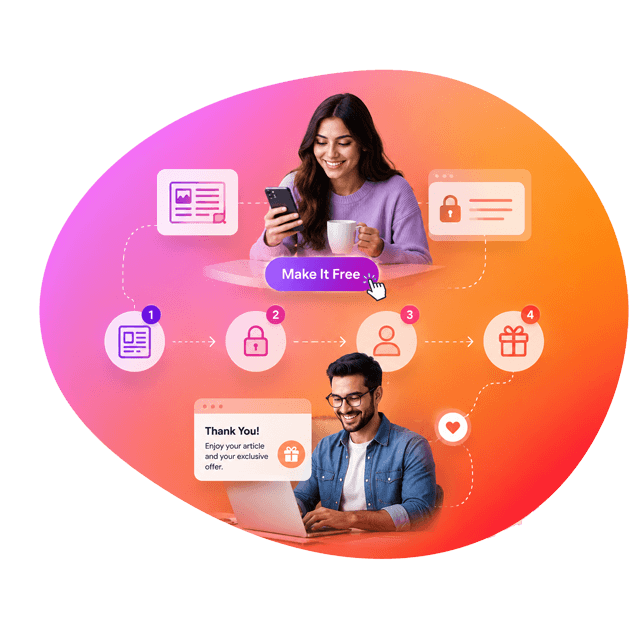 Engaged consumer choosing messaging channels